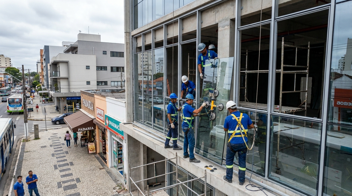 Fachada de Vidro em Porto Velho‑RO